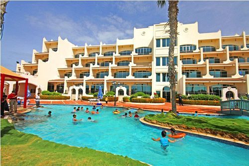 Durrah Beach Apartment Дурат-Алароус Экстерьер фото